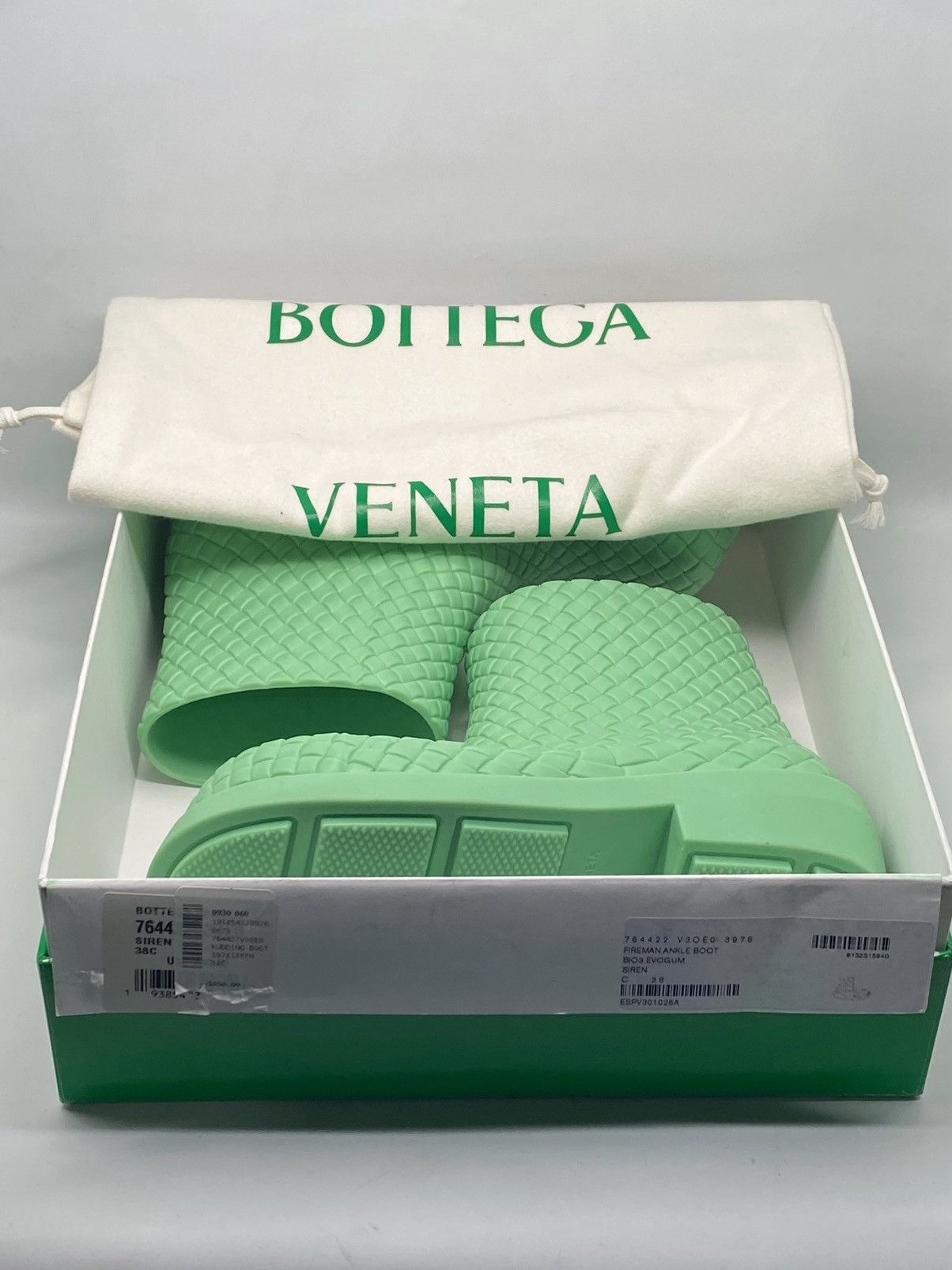 Bottega Veneta Bottega Veneta Green Fireman Boots size 38 Size US 8 / IT 38 - 11 Thumbnail