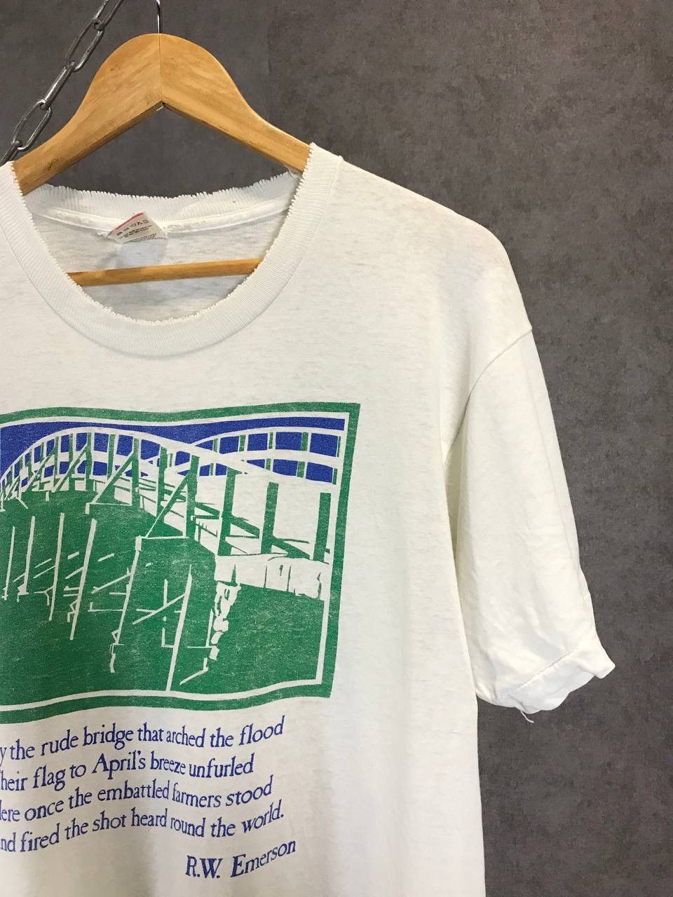 Vintage American vintage 1990 made in USA art tee Size US L / EU 52-54 / 3 - 2 Thumbnail