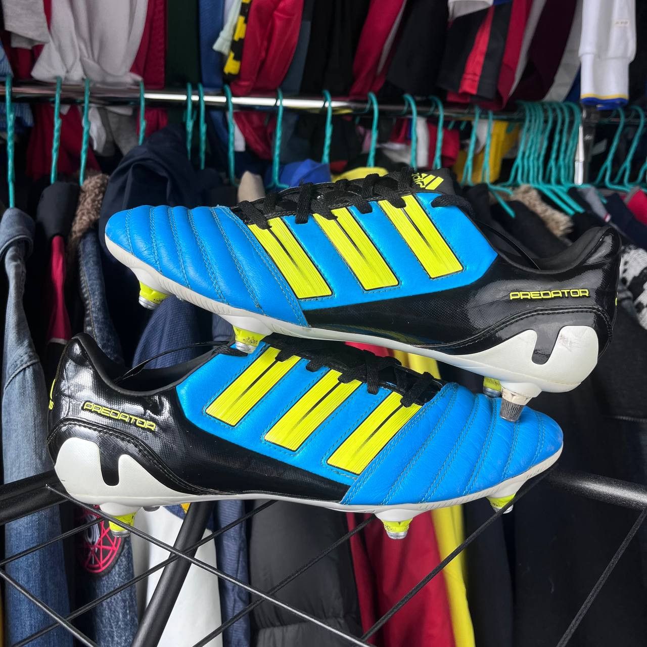 Adidas Adidas Predator Absolado SG 2011 Football Soccer Cleats Size US 9.5 / EU 42-43 - 1 Thumbnail