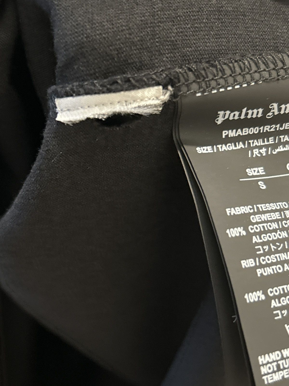 Palm Angels Palm Angels classic logo Long Sleeve Black new with flaws Size US S / EU 44-46 / 1 - 13 Thumbnail