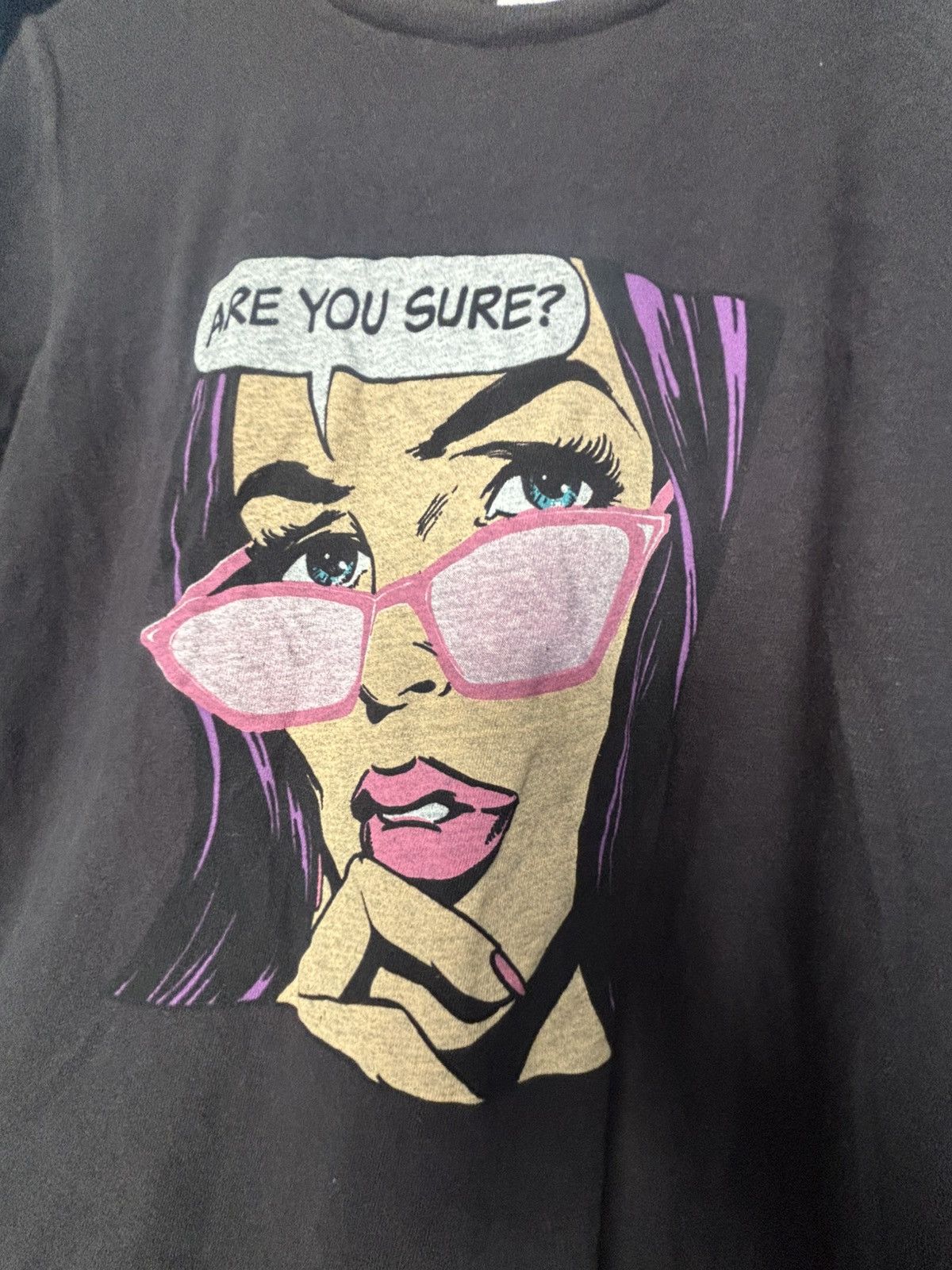 RE/DONE RE/DONE 90s Easy "Are You Sure" Tee Size M / US 6-8 / IT 42-44 - 5 Thumbnail