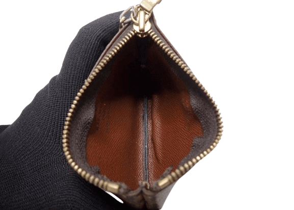 Louis Vuitton Louis Vuitton Pochette Cles Monogram Brown Clutch Size ONE SIZE - 7 Thumbnail