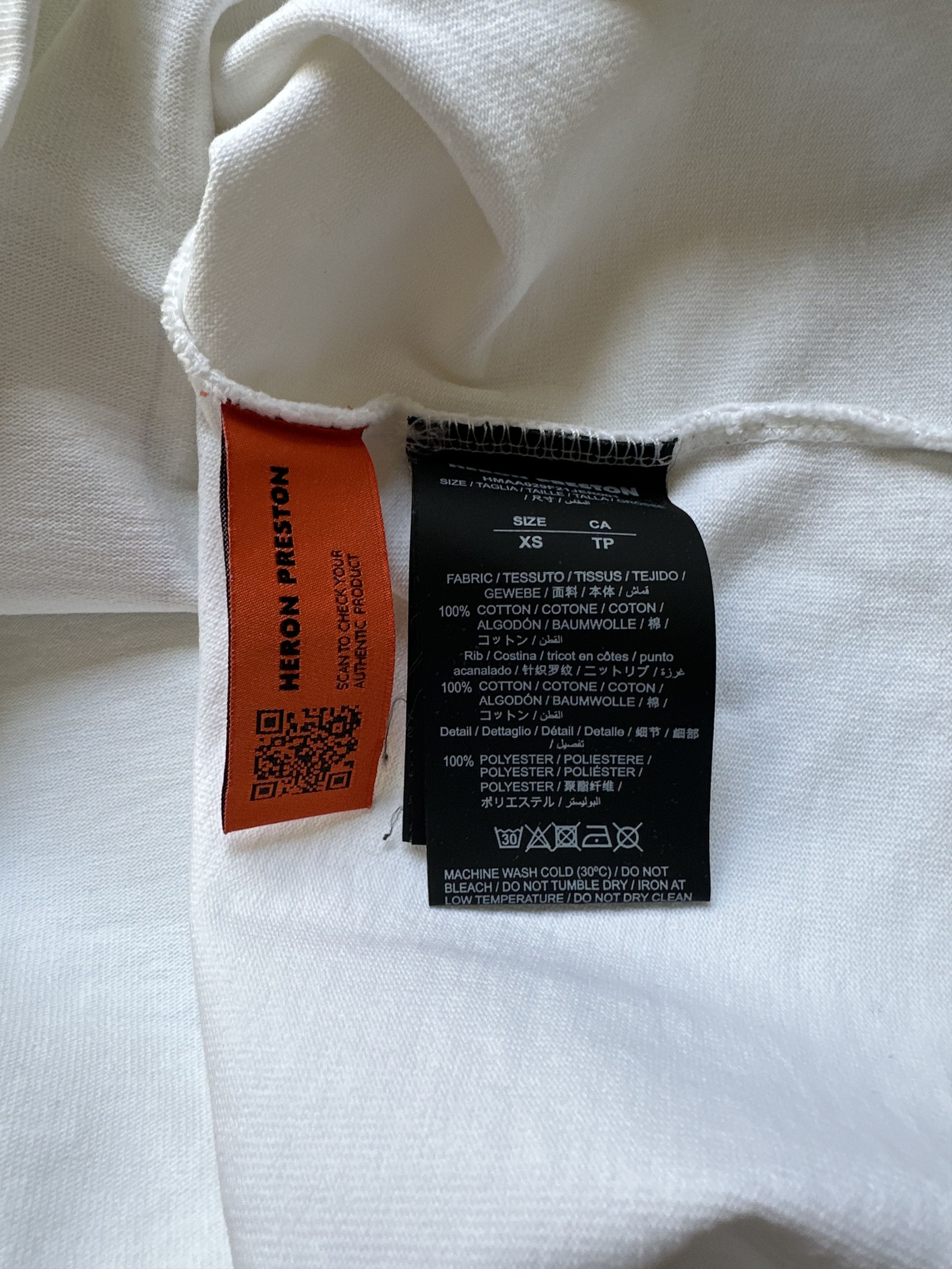 Heron Preston Heron Preston t shirt Size US S / EU 44-46 / 1 - 9 Thumbnail