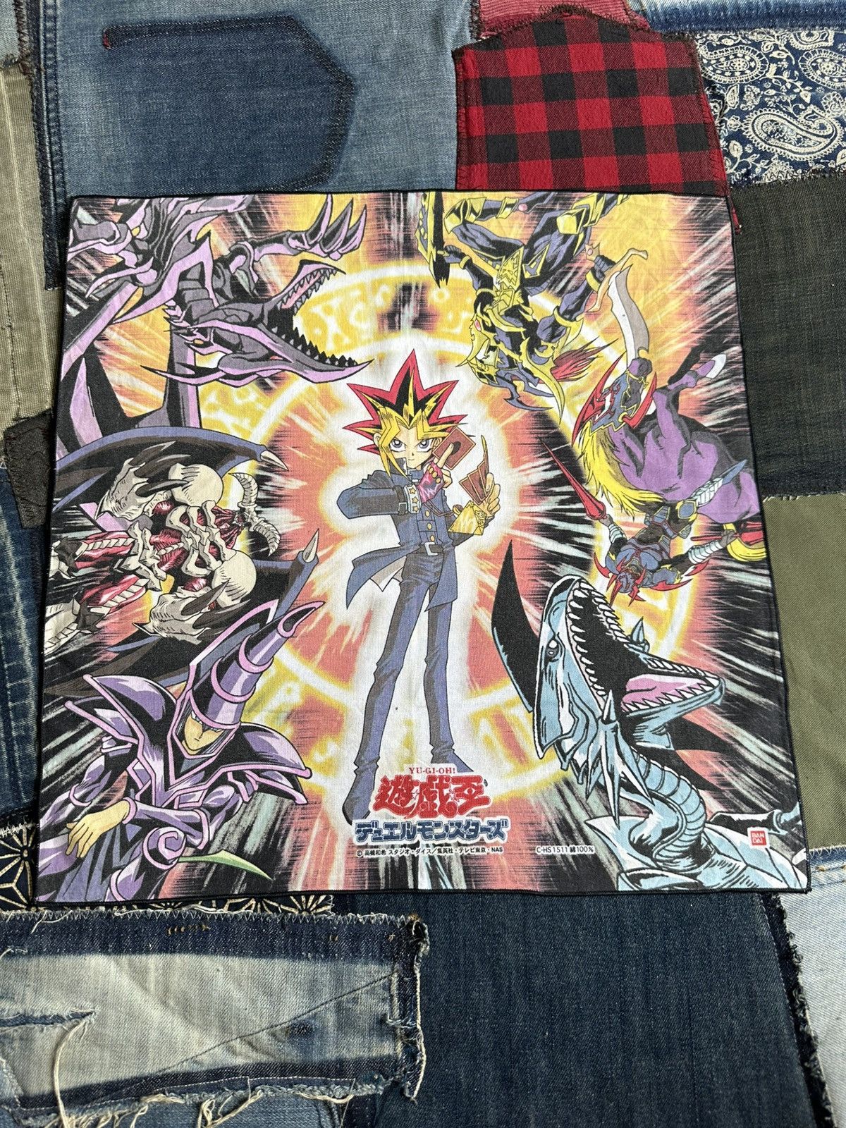 Anime Yu Gi Oh Art Japan Handkerchief/ Neckerchief/ Bandana Size ONE SIZE - 2 Thumbnail