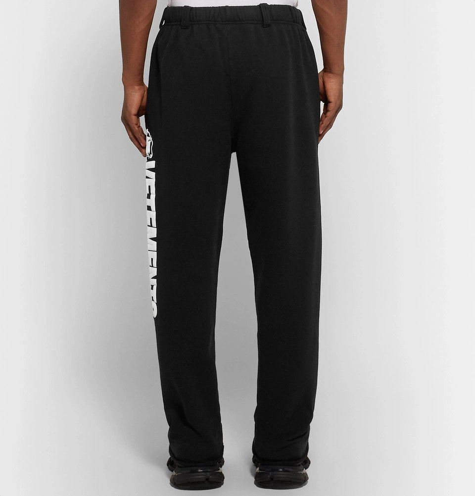 Vetements Runway Navy Blue Simple Logo Sweatpants Size US 28 / EU 44 - 5 Thumbnail