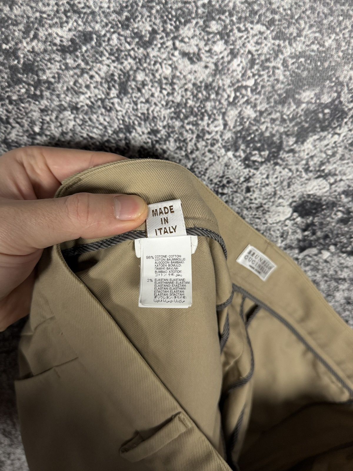 Brunello Cucinelli Brunello Cucinelli Straight Leg Cropped Trousers Italy Sz 44 Size 30" / US 8 / IT 44 - 8 Thumbnail