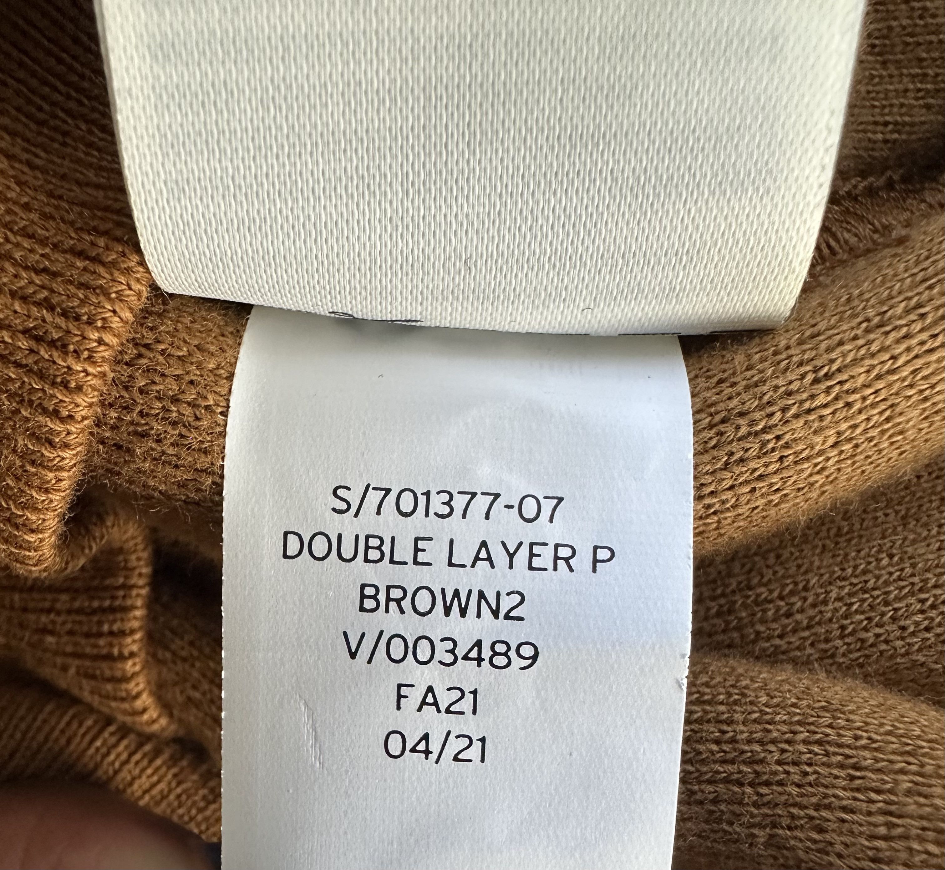 Gap × Kanye West × Yeezy YEEZY GAP DOUBLE LAYER PERFECT HOODIE LIGHT BROWN Size US M / EU 48-50 / 2 - 2 Thumbnail