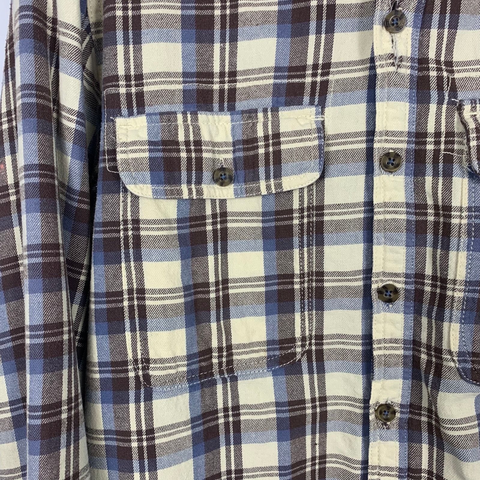 Boston Traders Boston Traders Flannel Shacket Men's Large Brown Thrashed Size US L / EU 52-54 / 3 - 8 Thumbnail