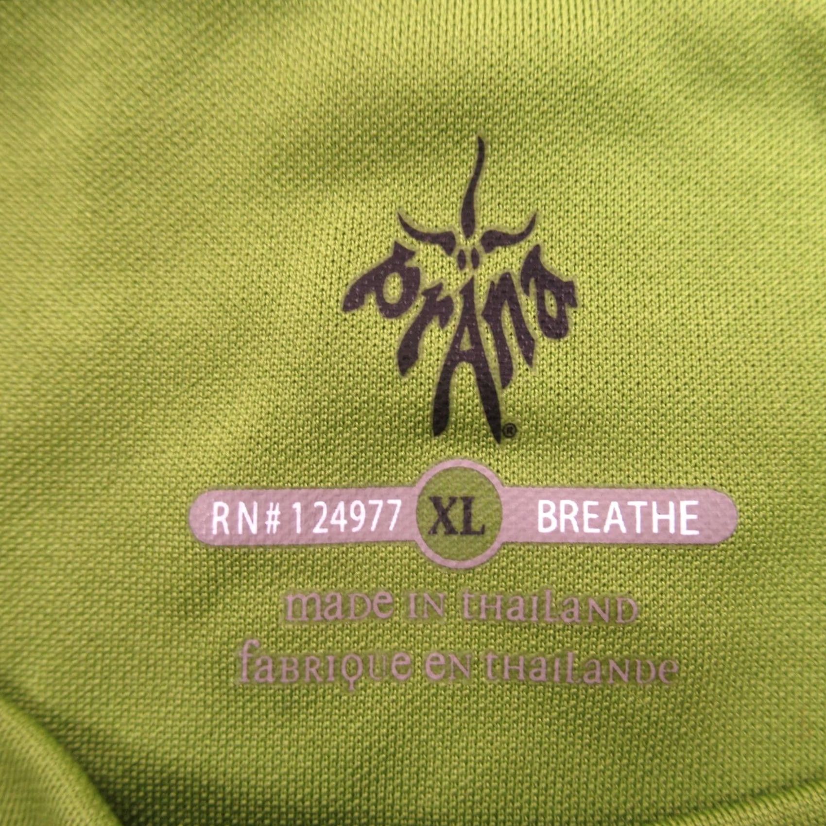 Prana Prana Shirt Mens XL Short Sleeve Crew Neck Lightweight Green Lightweight Shirt XL Men Green Crew Neck Lightweight Short Sleeve Prana Size US XL / EU 56 / 4 - 4 Thumbnail