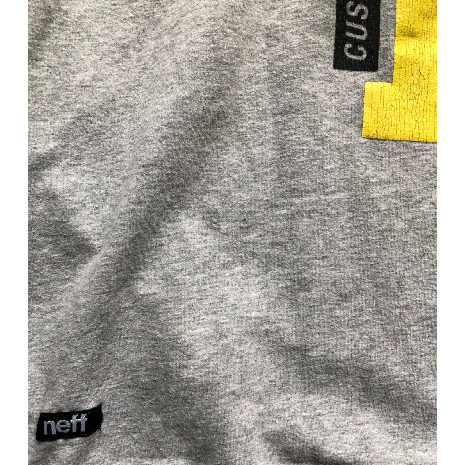 Vintage Neff Pullover Sweatshirt Gray Medium Mens Regular Long Sleeve Graphic Print Hip Hop Theme Average Sports Logo Sweatshirt Size US M / EU 48-50 / 2 - 5 Thumbnail