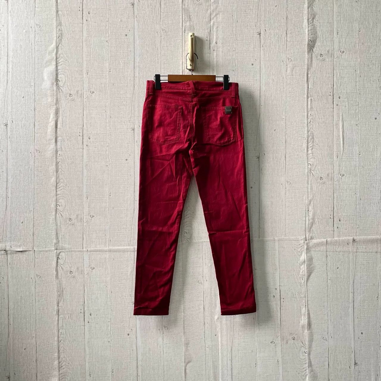 Dolce & Gabbana Dolce & Gabbana Red Trousers Size US 28 / EU 44 - 2 Thumbnail