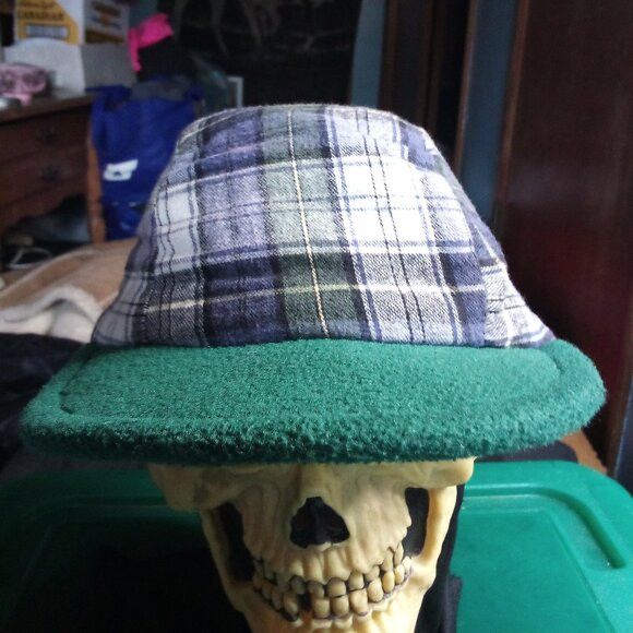 Other Vintage Croakies Jackson Hole Plaid Fleece Hat Cap Winter Size ONE SIZE - 1 Thumbnail