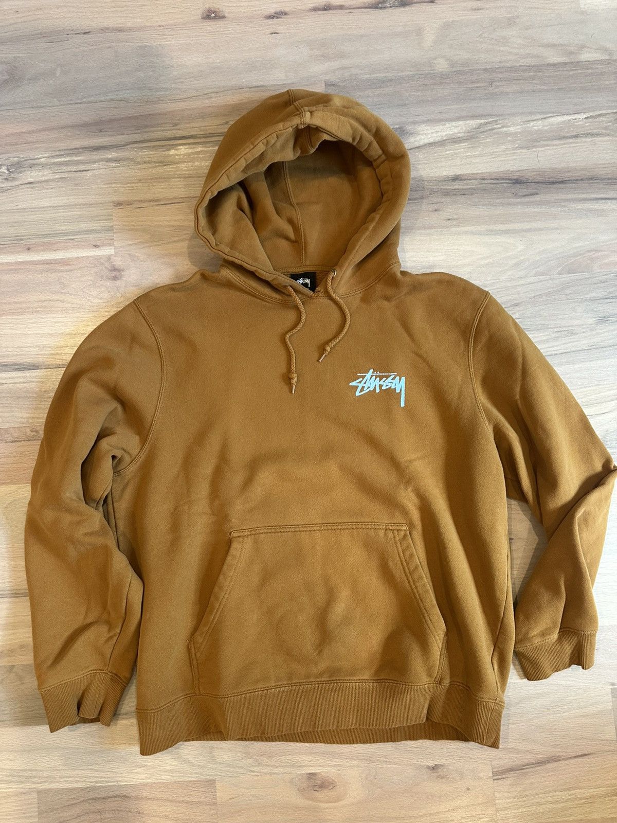 Stussy Stussy 2020 Peace and Love Burnt Orange Hoodie Large Size US L / EU 52-54 / 3 - 2 Thumbnail