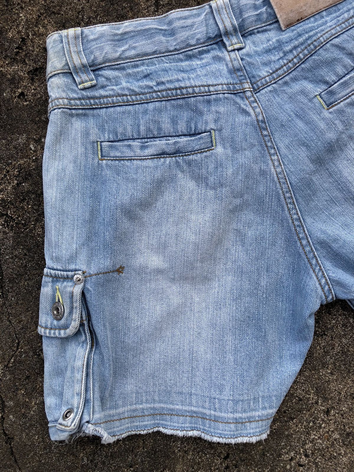Angel Blue Angel Blue Japanese Hotpants Jeans Denim Distressed Cargo Size 38" / US 16 / IT 52 - 14 Thumbnail
