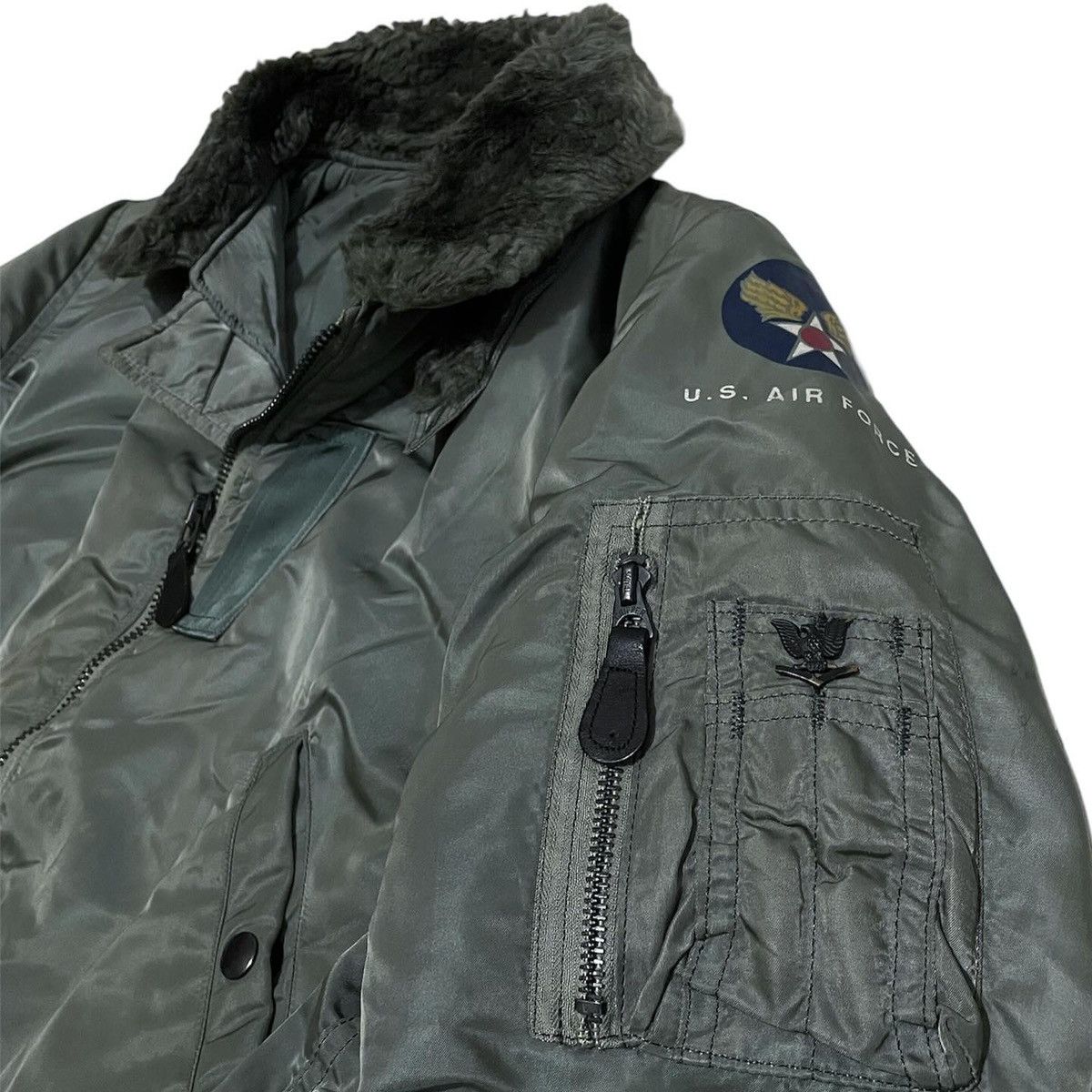Alpha Industries Vintage Alpha Industries B-15D USAF Flight Jacket Size US M / EU 48-50 / 2 - 5 Thumbnail