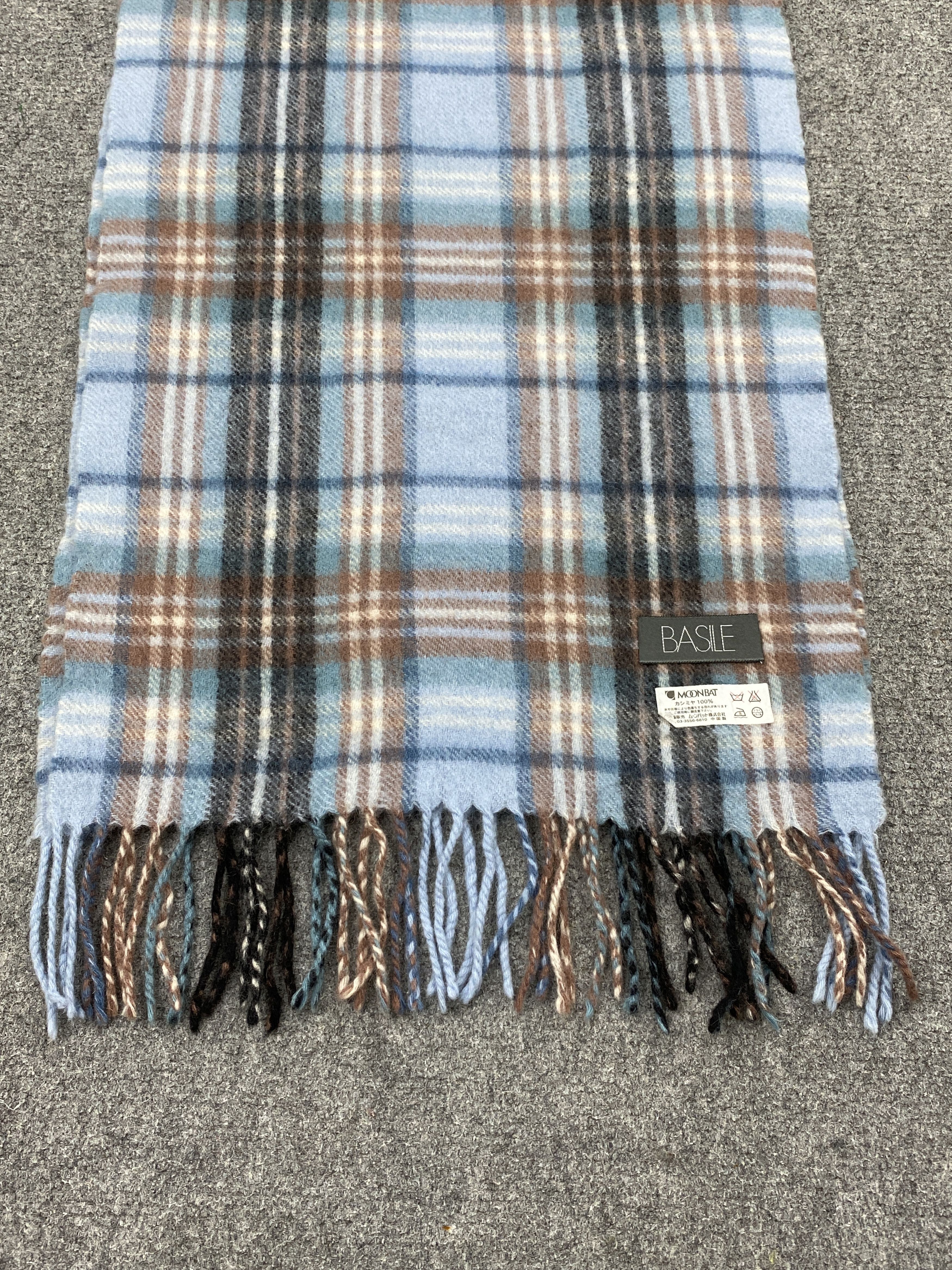 Other Basile Tartan Scarf / Muffler / Neckwear SC0058 Size ONE SIZE - 3 Thumbnail