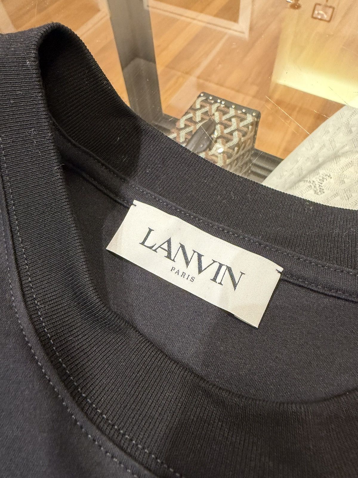 Lanvin Lanvin Embroidered Logo Tee Size US S / EU 44-46 / 1 - 3 Thumbnail