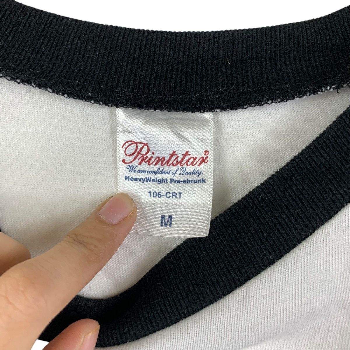 Vintage Vintage JAPAN RACING BAND WINNER 1990 Raglan Tee Shirt Size M / US 6-8 / IT 42-44 - 6 Thumbnail