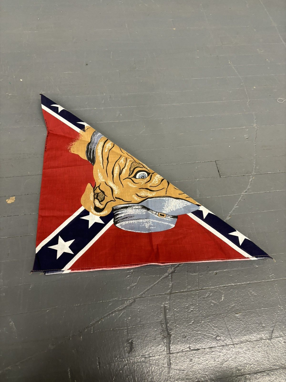 Vintage Vintage 90s American pride bulldog bandanna Size ONE SIZE - 2 Thumbnail