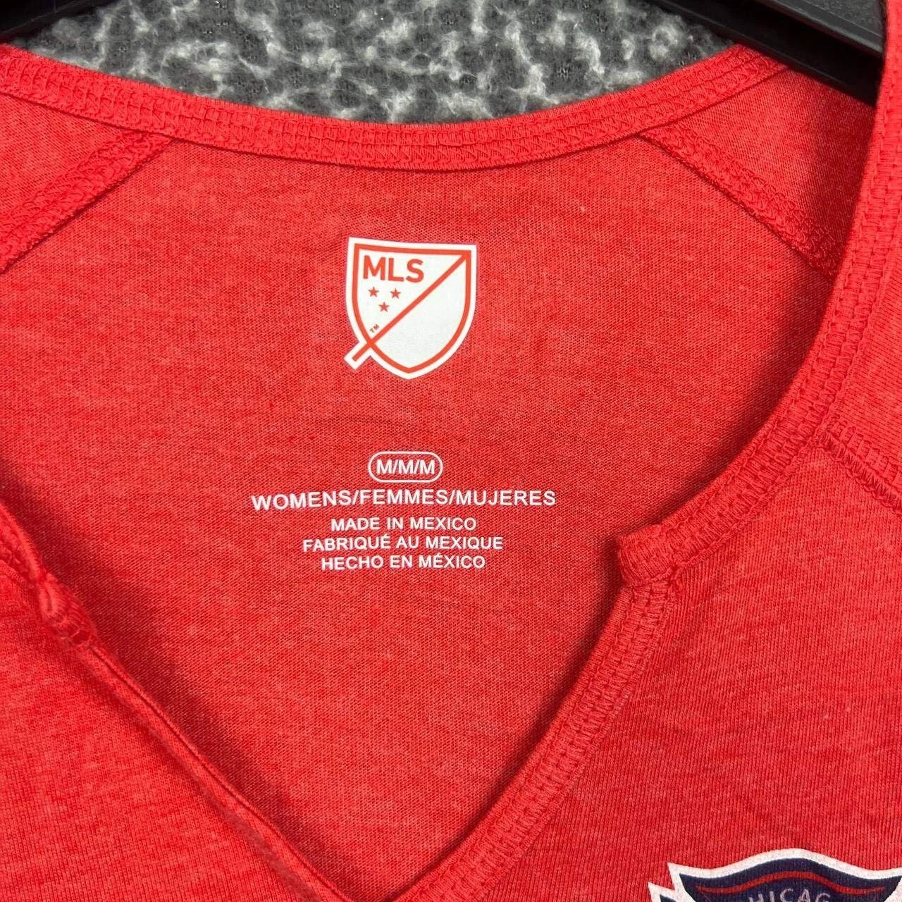 Other Chicago Fire Shirt Women MLS Short Sleeve V-Neck New M Size M / US 6-8 / IT 42-44 - 5 Thumbnail
