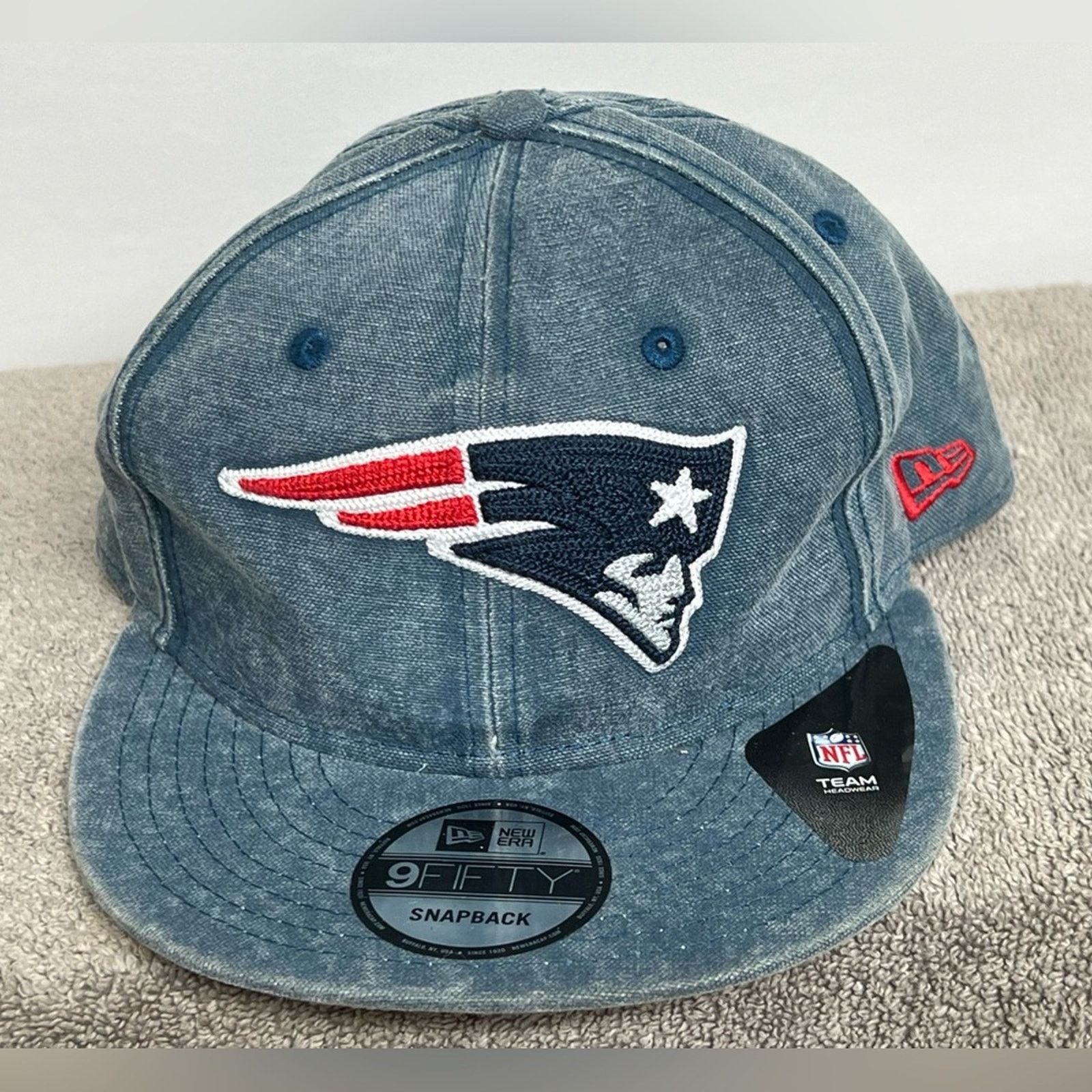 New Era New Era 9fifty New England Patriots SnapBack Hat Denim LOT Size ONE SIZE - 2 Thumbnail
