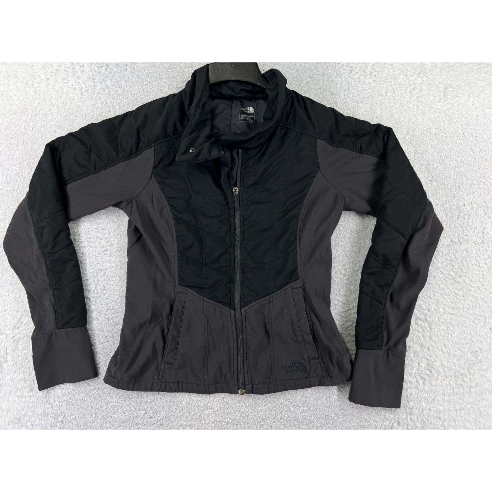 The North Face The North Face Jacket Women M Black Full Zip Pockets Mock Neck Cozy Polyester - Regular Size M / US 6-8 / IT 42-44 - 2 Thumbnail