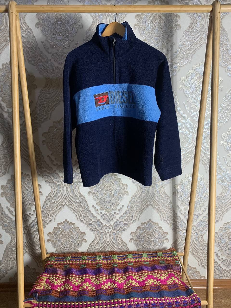 Diesel × Vintage VERY RARE DIESEL DENIM DIVISION SWEATSHIRT BIG LOGO Y2K 90s Size US S / EU 44-46 / 1 - 1 Thumbnail