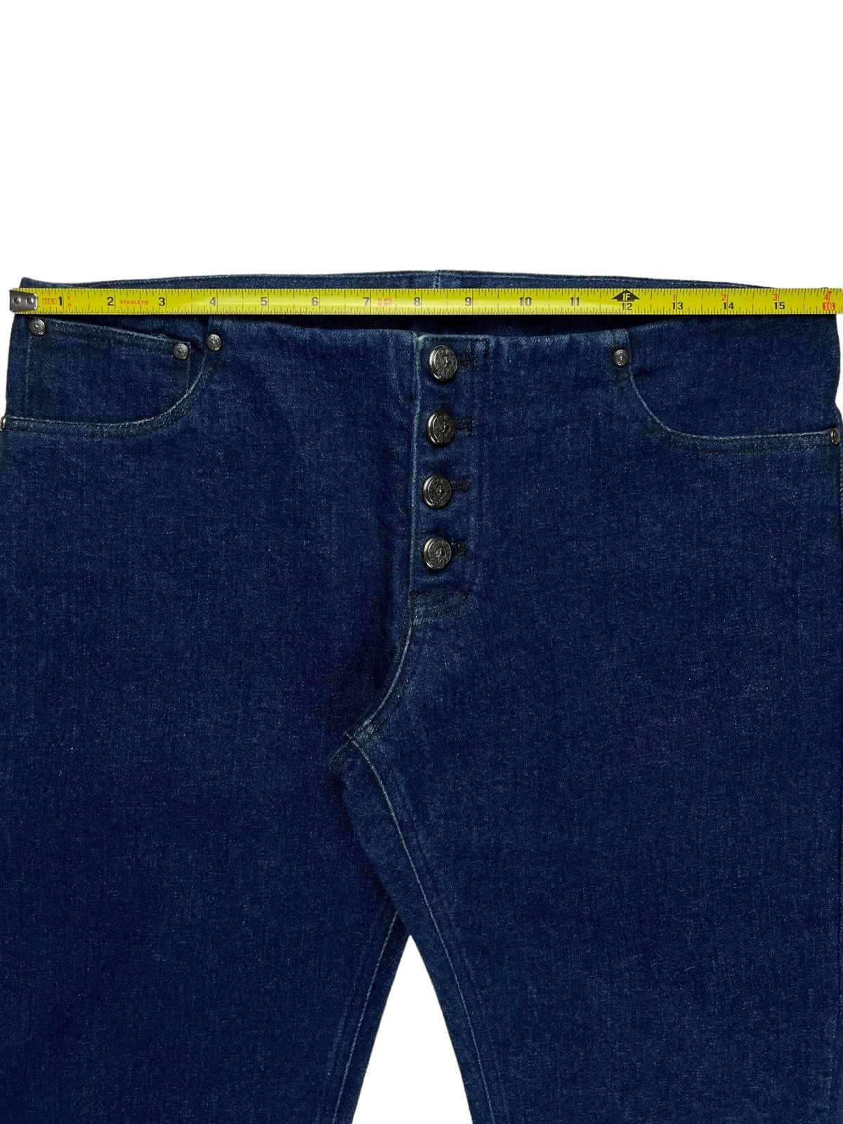 Chrome Hearts Chrome Hearts Cemetery Denim Patch Flared Stretch Jeans Size 32" / US 10 / IT 46 - 3 Thumbnail