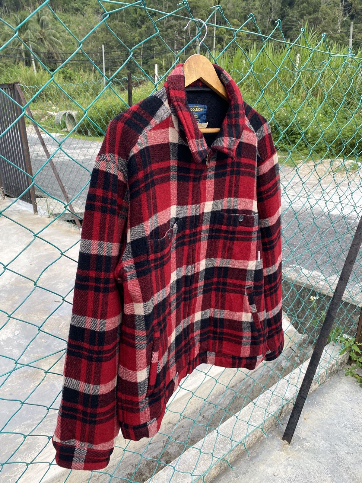 Woolrich Woolen Mills Woolrich checkered mohair jacket Size US L / EU 52-54 / 3 - 4 Thumbnail