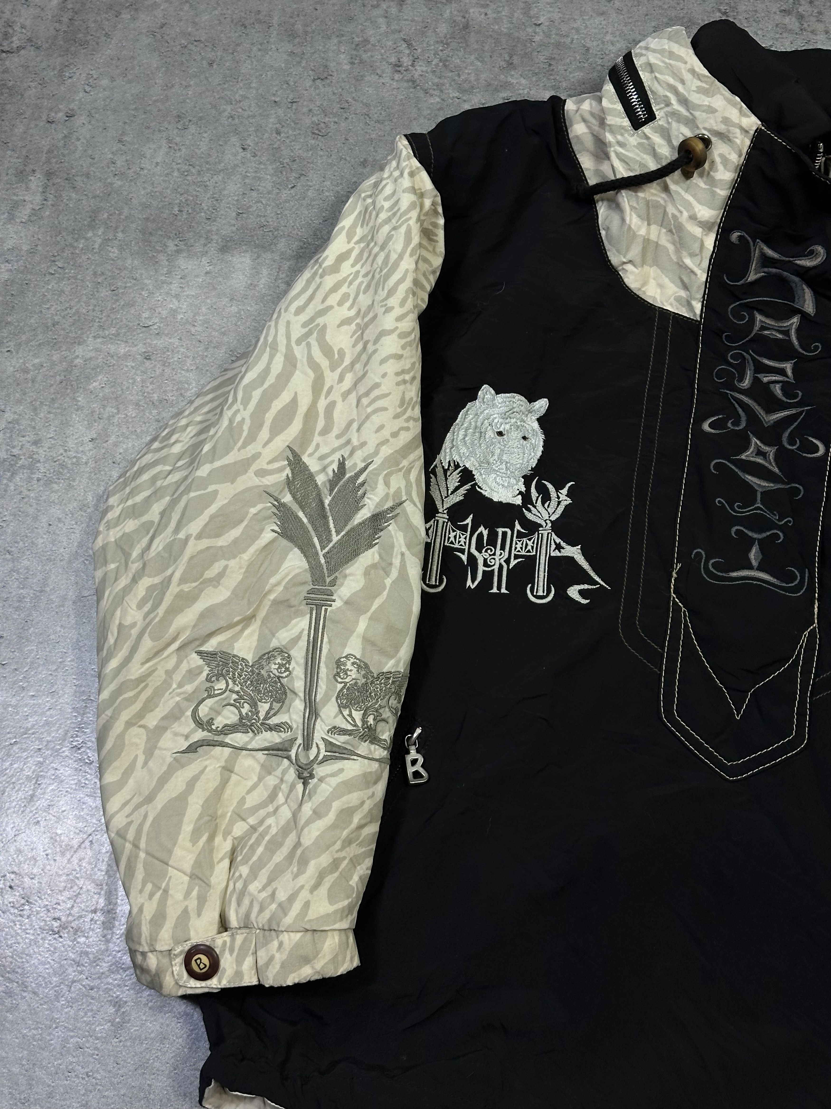 Bogner Bogner snowboard jacket lion black beige Size US L / EU 52-54 / 3 - 2 Thumbnail