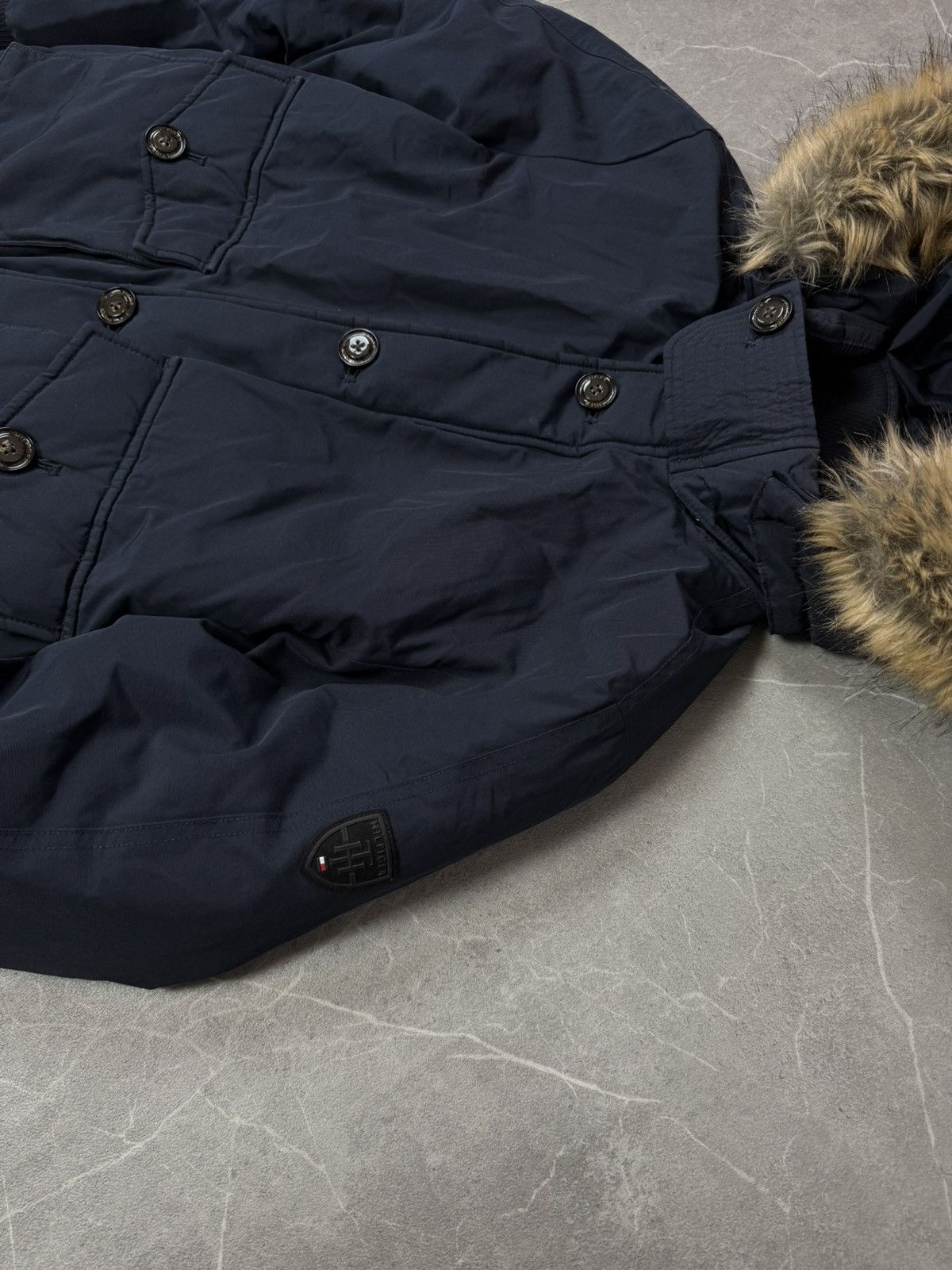Tommy Hilfiger Tommy Hilfiger Bomber Down Jacket Alaska Marineblau Size S Size US S / EU 44-46 / 1 - 2 Thumbnail