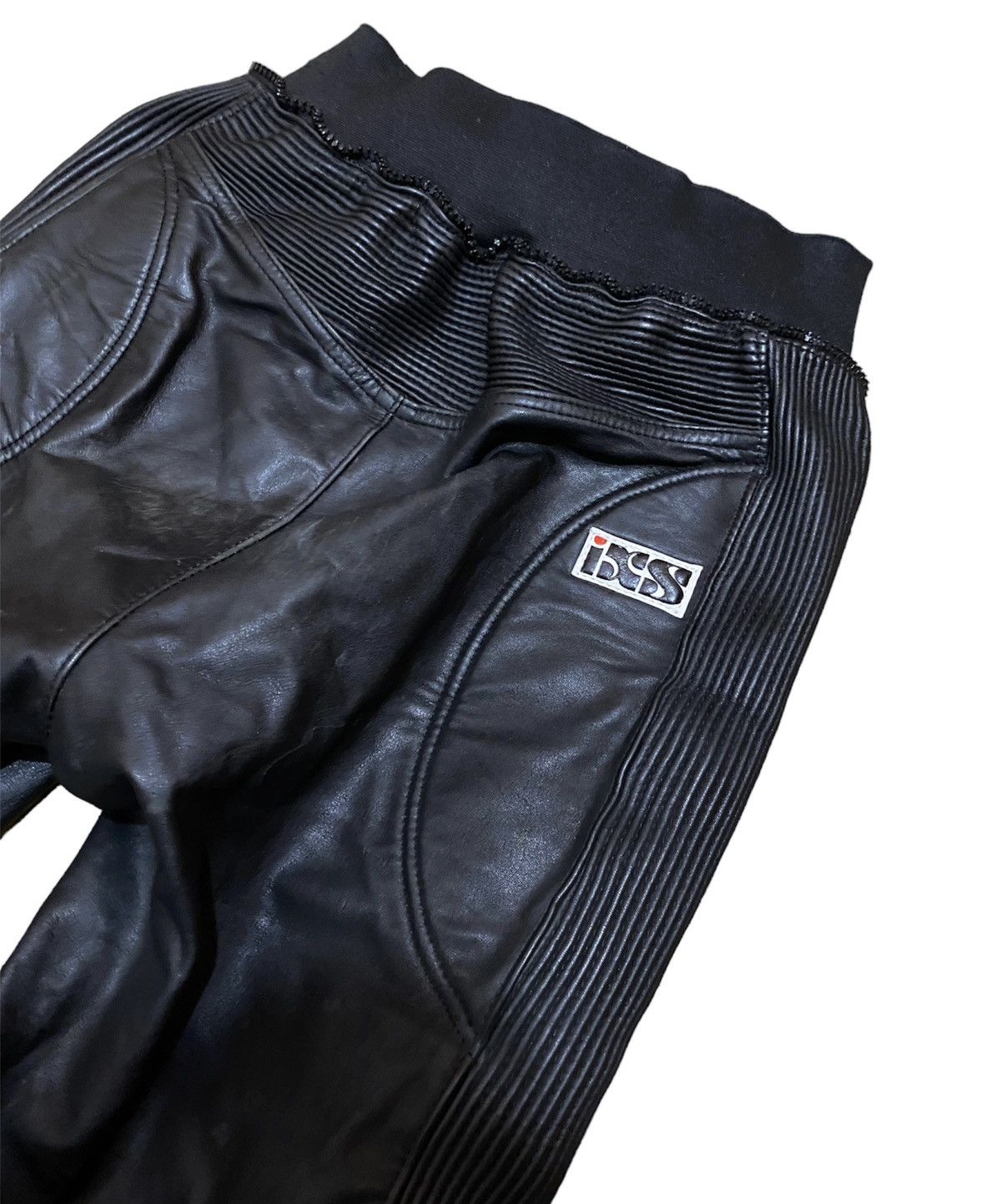 Genuine Leather Vintage IXS Motorcycle Racing Leather Biker Pants Size US 29 - 6 Thumbnail