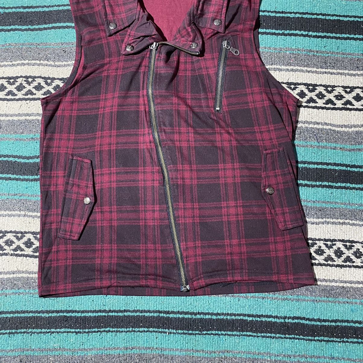 If Six Was Nine × Japanese Brand × Le Grande Bleu (L.G.B.) Devalte Asymmetric Punk Vest Hooded Size US S / EU 44-46 / 1 - 3 Thumbnail