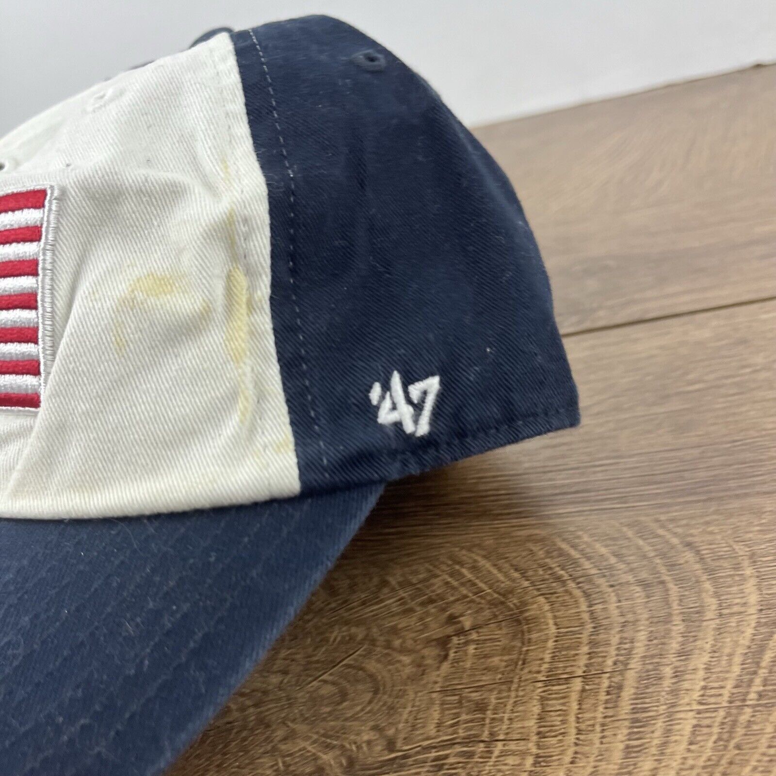Other USA Flag Patch Hat OHT Flag USA Hat '47 Brand Hat Adjustable Size ONE SIZE - 8 Thumbnail