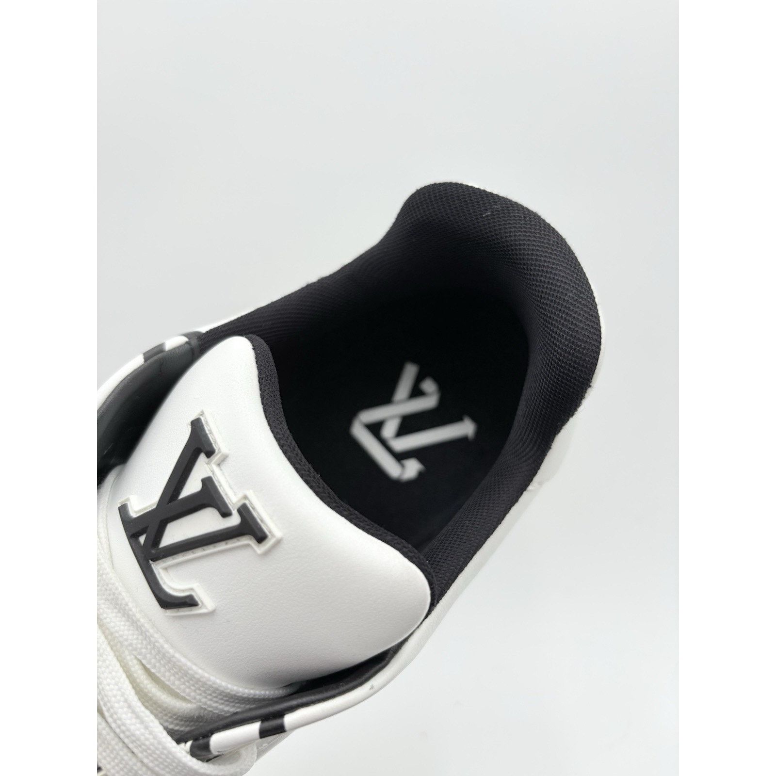 Louis Vuitton Louis Vuitton Trainer ' White Black Recycled ' | CLEAN! Size US 11.5 / EU 44-45 - 6 Thumbnail