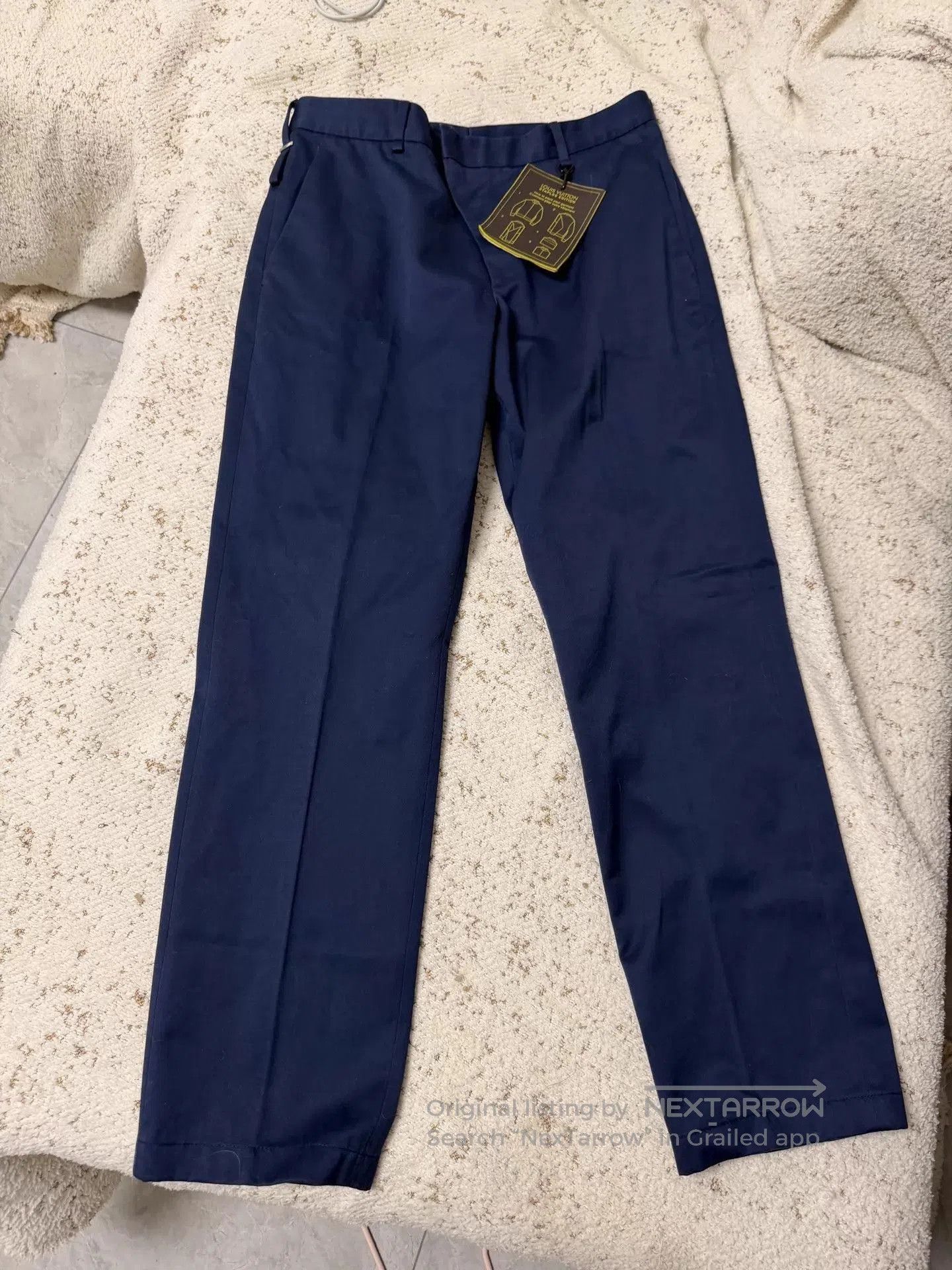 Louis Vuitton Blue Casual Pants Size 38. Size US 38 / EU 54 - 1 Thumbnail