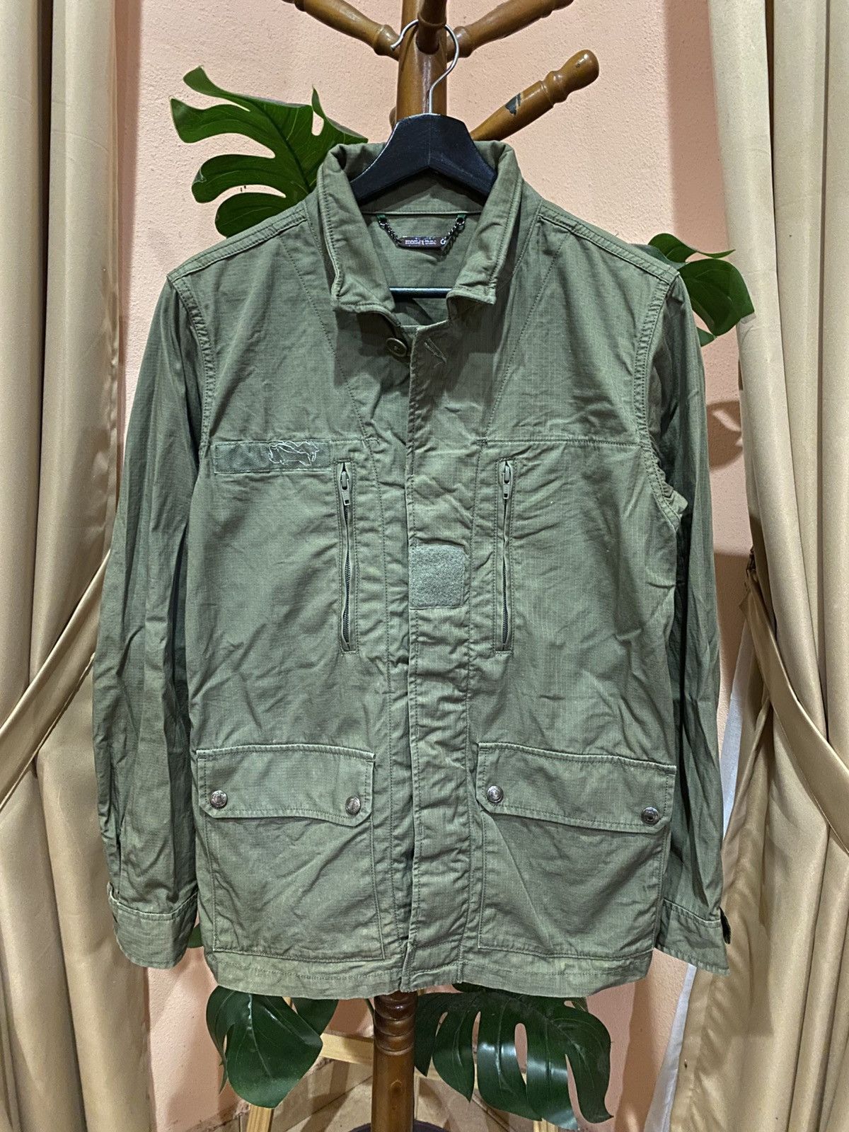 monkey time Monkey Time United Arrows Olive Green Military-Style Utility Size US S / EU 44-46 / 1 - 1 Thumbnail