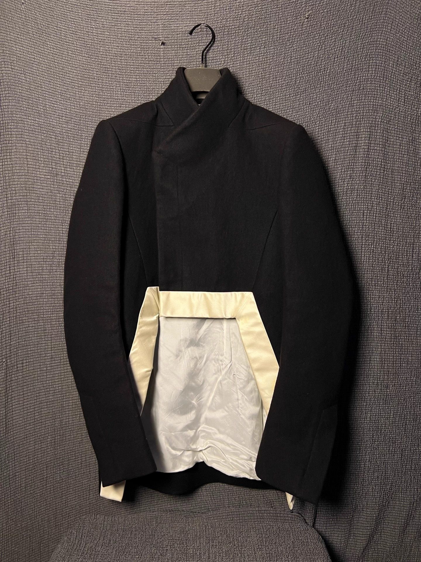 Rick Owens Rick Owens 11fw LIMO B&W Geo Cutout Blazer 48 IT Size 48S - 1 Thumbnail