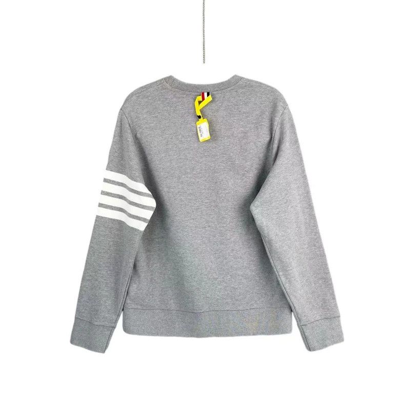 Thom Browne Thom Browne Grey hoodie Size US XL / EU 56 / 4 - 2 Thumbnail