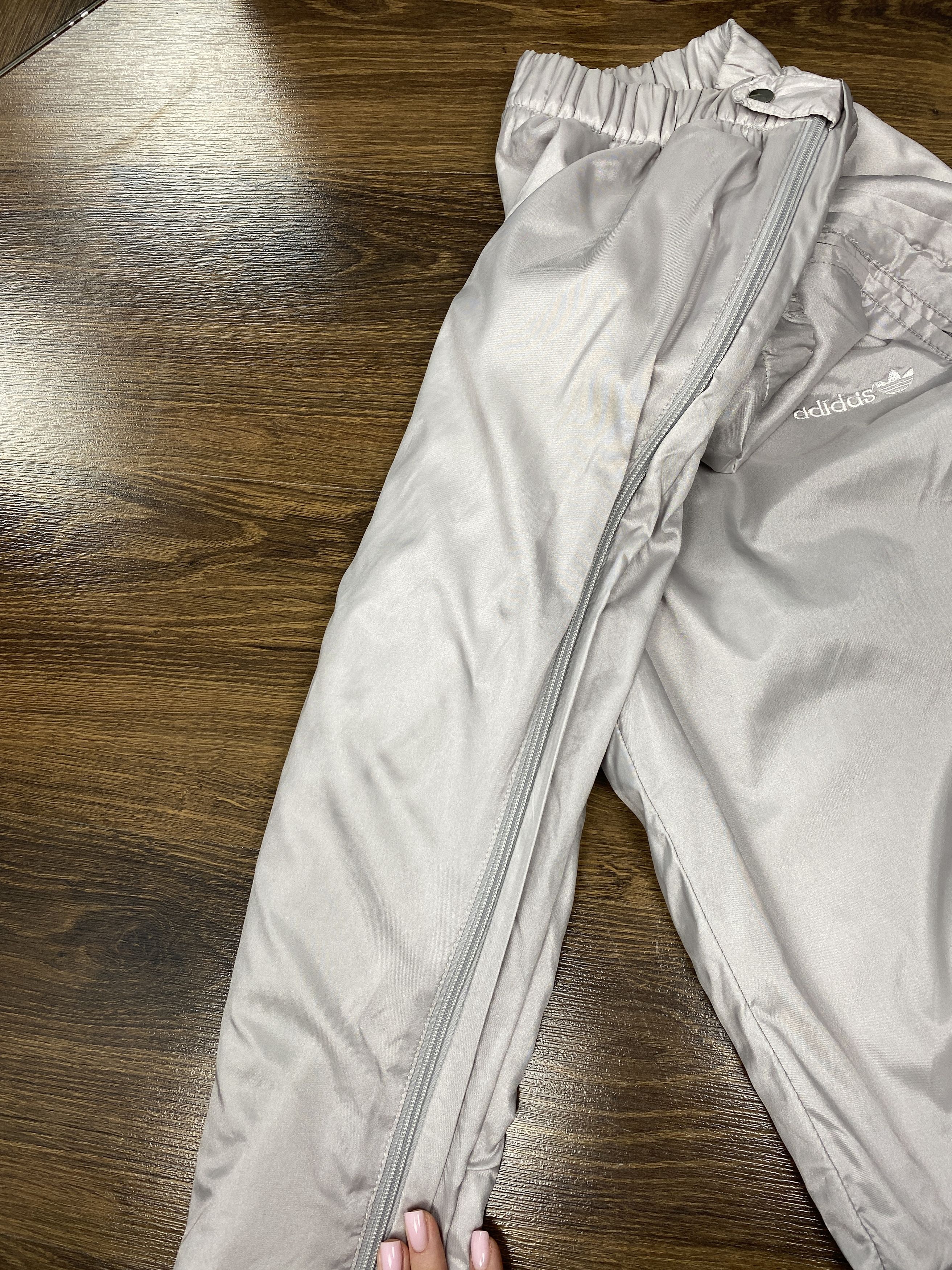 Adidas Adidas vintage parachute nylon track pants full side zip y2k Size US 32 / EU 48 - 9 Thumbnail