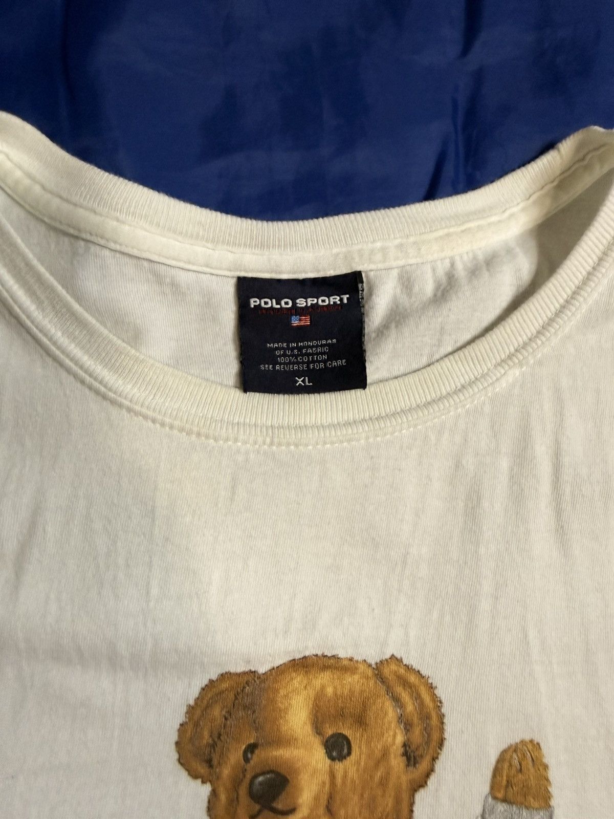 Polo Ralph Lauren Vintage polo sport polo bear shirt size XL Size US XL / EU 56 / 4 - 3 Thumbnail