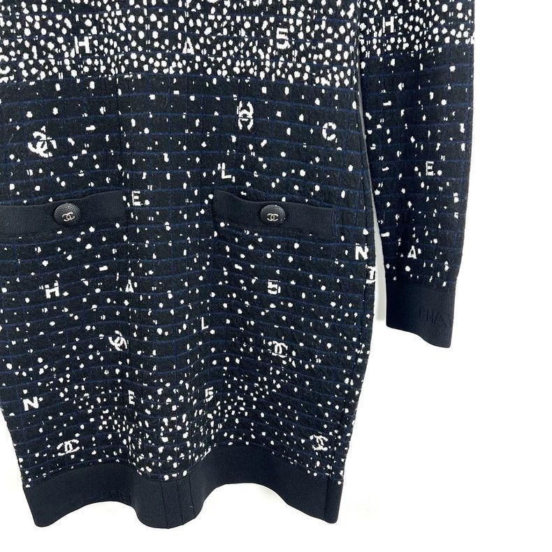 Chanel Chanel Ski series full of stars double C logo knitted dress Size XXS / US 00 / IT 34 - 4 Thumbnail