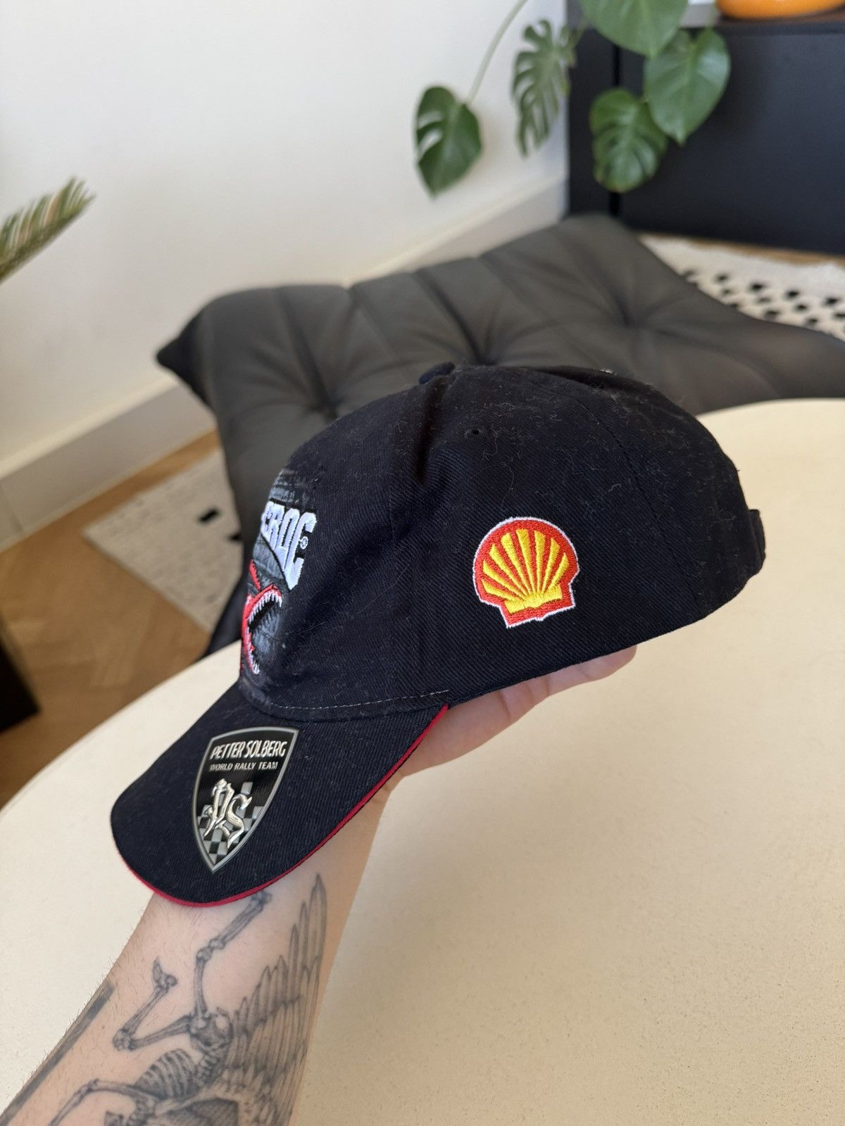 Vintage Rare Vintage Peter Sollberg Rally Team Mad Croc racing cap Size ONE SIZE - 4 Thumbnail