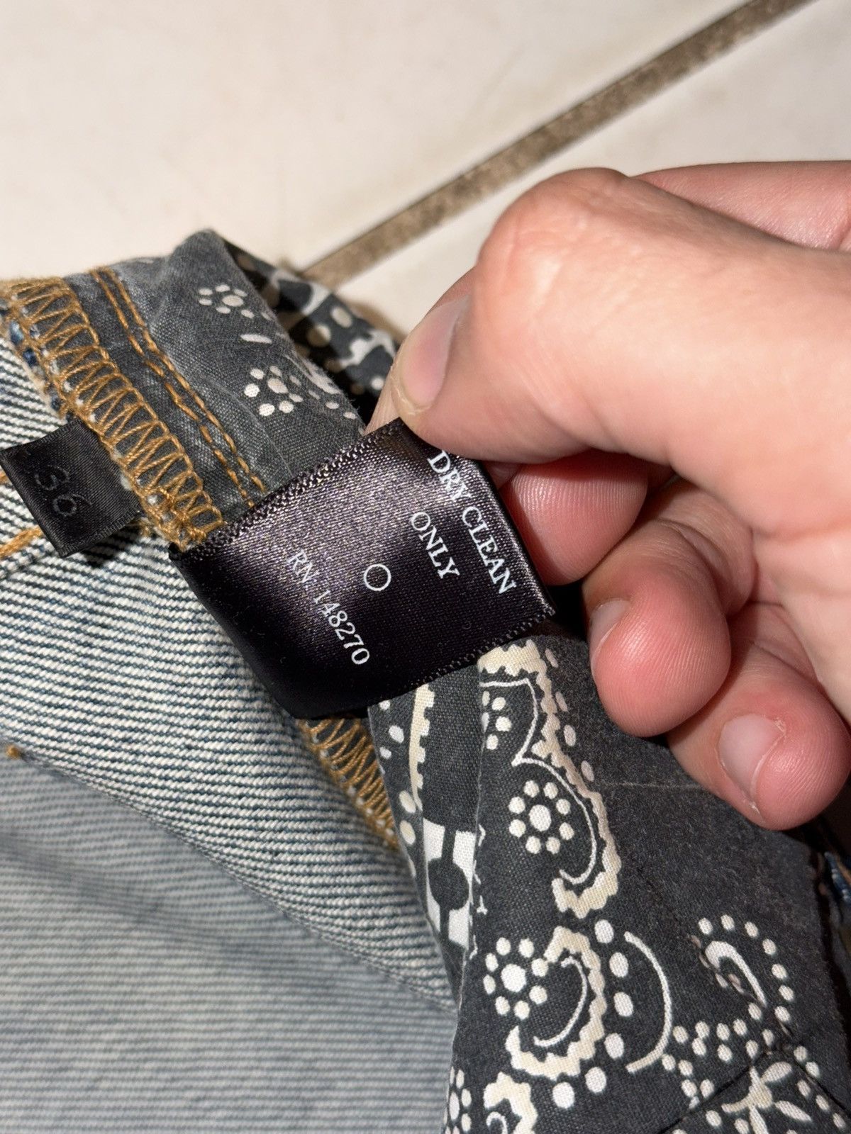 En Noir En Noir Blue Jeans Size US 36 / EU 52 - 6 Thumbnail