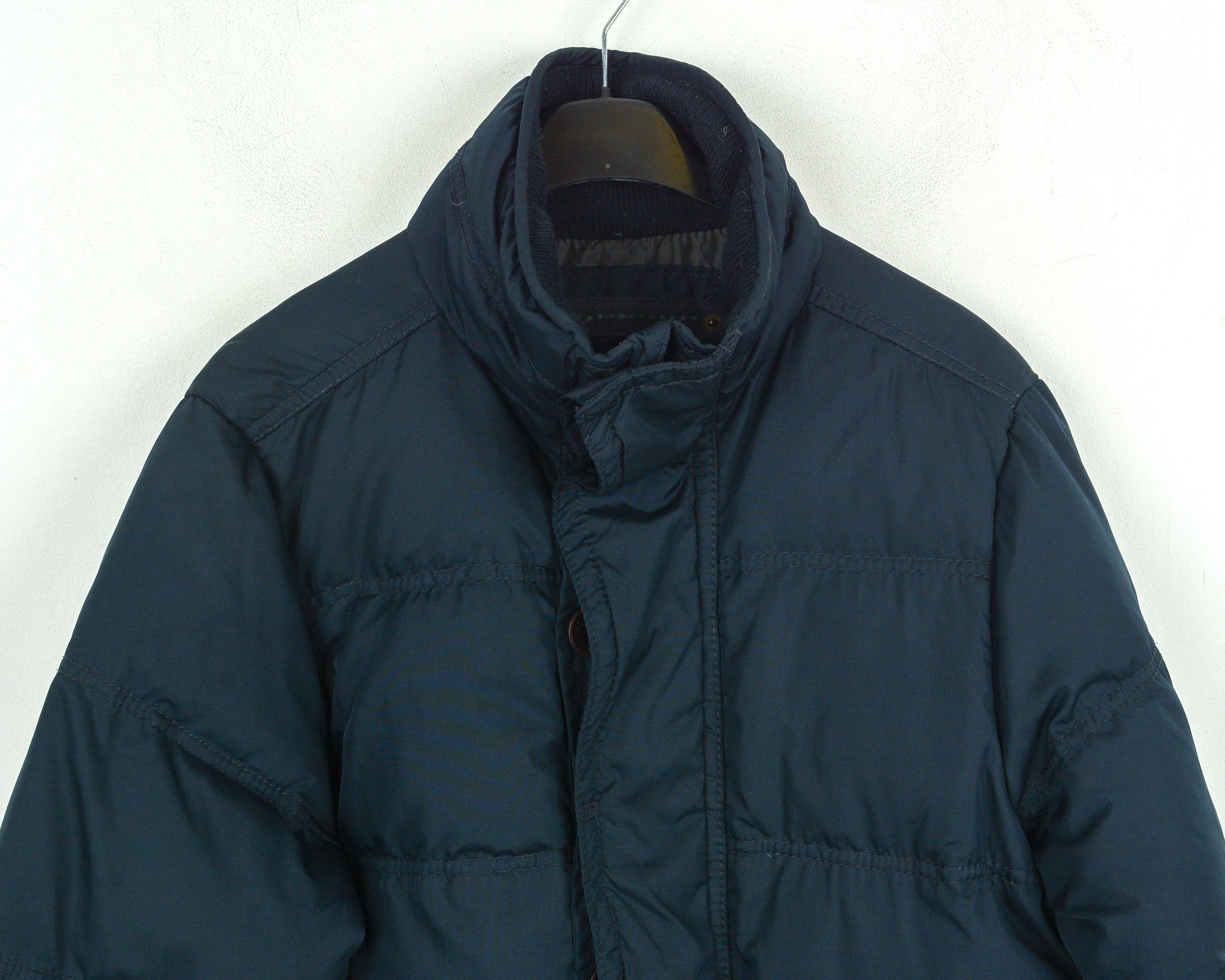 Abercrombie and Fitch fashion Classic Down Navy Coat