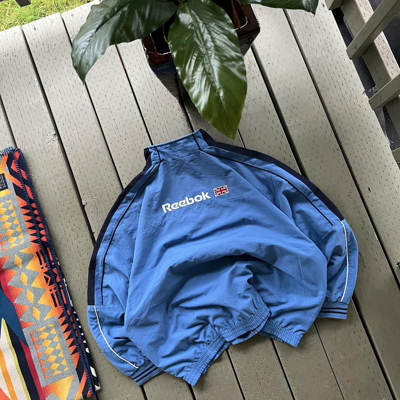 Reebok × Vintage Vintage 90's Reebok Windbreaker Jacket Size US XXL / EU 58 / 5 - 4 Thumbnail