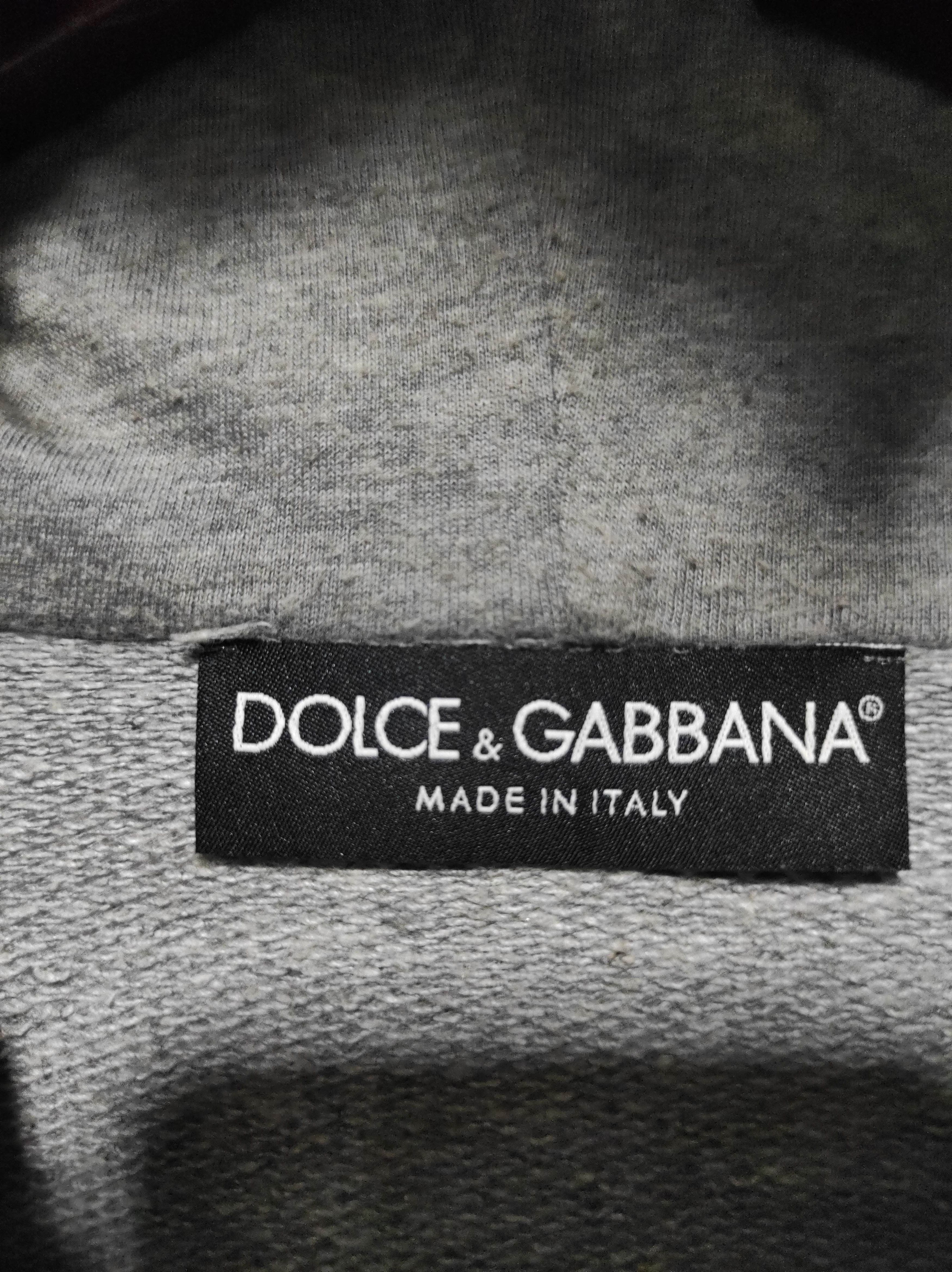 Dolce & Gabbana Dolce & Gabbana Diabolik half Zipper Fur Hoodie Lgb Style Size US M / EU 48-50 / 2 - 12 Thumbnail