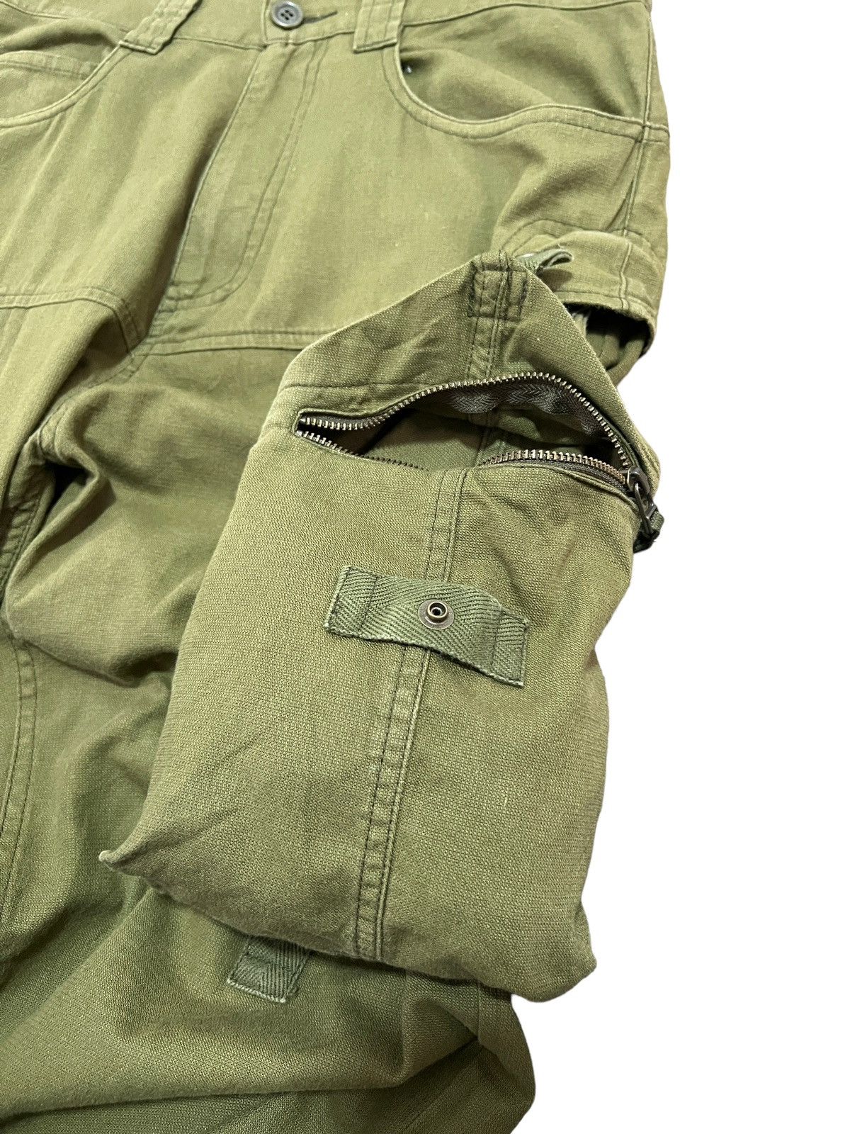 Final Home 1990 Final Home Detachable Pockets Military Cargo Pants Size US 33 - 8 Thumbnail