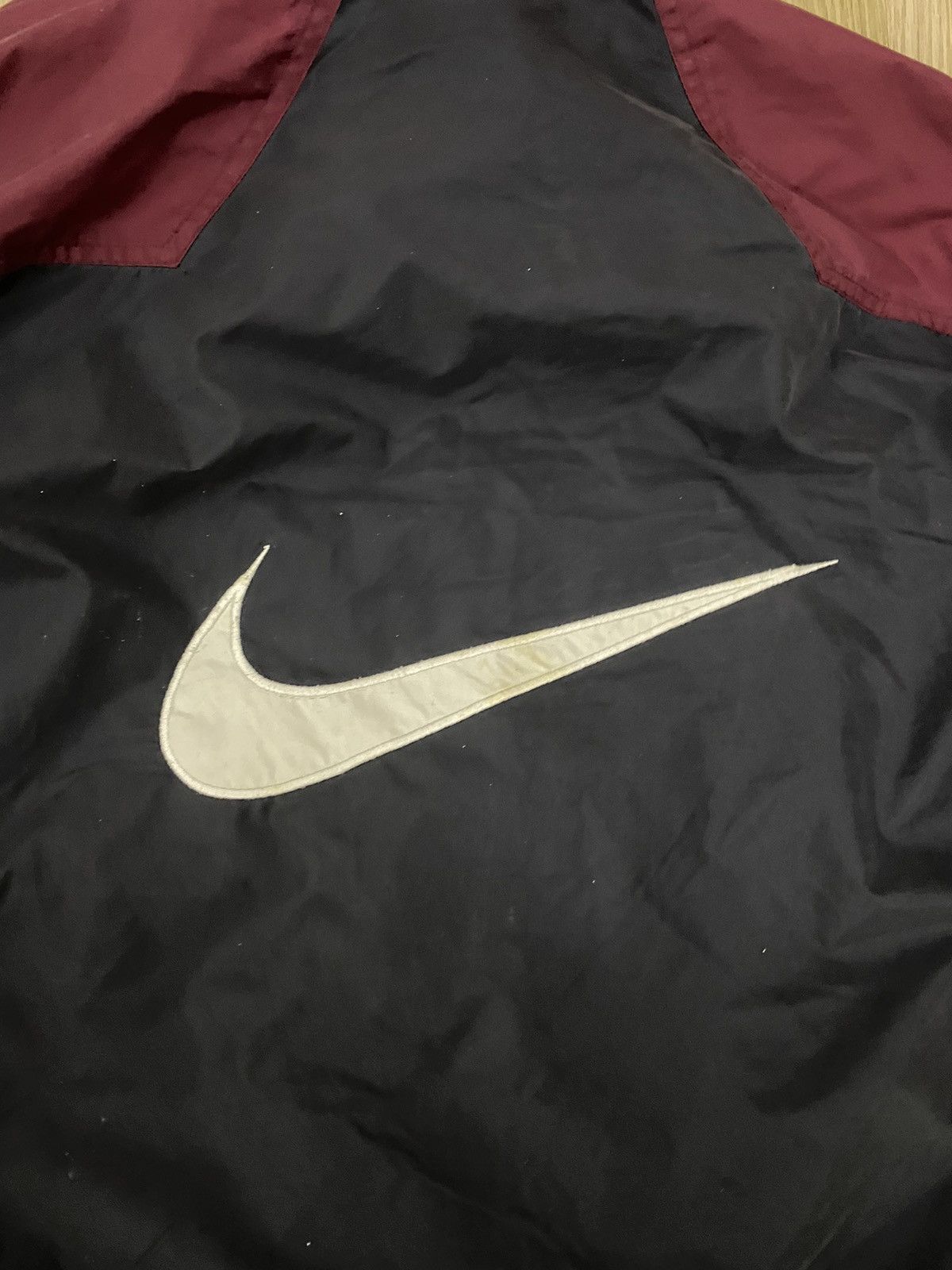 Nike × Vintage Vintage Nike swoosh light jacket Size US M / EU 48-50 / 2 - 9 Thumbnail