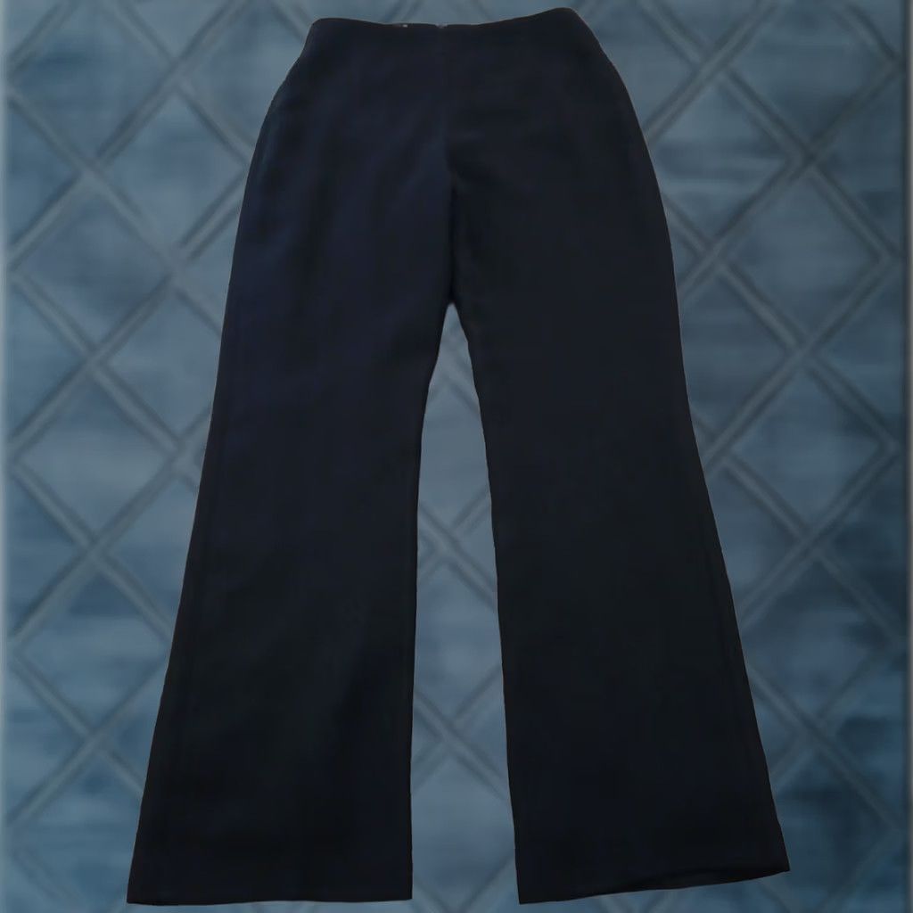 Bloomingdale's Bloomingdale's Dress Pants Womens Black Lined Size 10 30x31.5 Made In USA Size 32" / US 10 / IT 46 - 1 Thumbnail